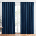 NICETOWN Living Room Curtains, Moroccan Blue, 1 Pair, 70 x 84-inch, Home by NICETOWN