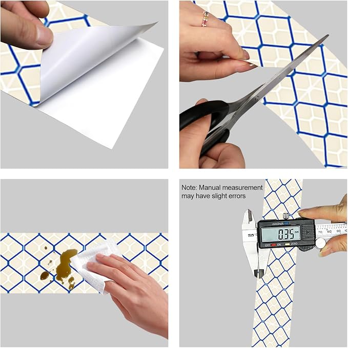 HOMETITUTE Wallpaper Border Peel and Stick Decorative Wall Trim Self Adhesive - Image 8