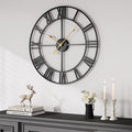 Cuspin 20 Inch Wall Clock Large Clock Battery Operated by Cuspin