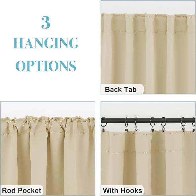 RYB HOME Small Window Curtains - Image 7