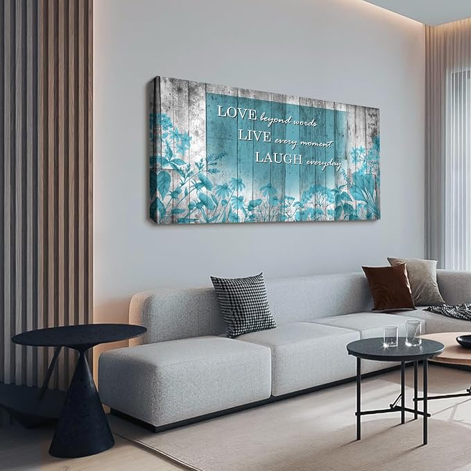 Cao Gen Decor Art S07050 Wall Art Motivational Quotes Canvas Prints 1 Panels - Image 7