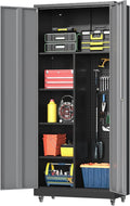 Metal Garage Storage Cabinet by Firstsky
