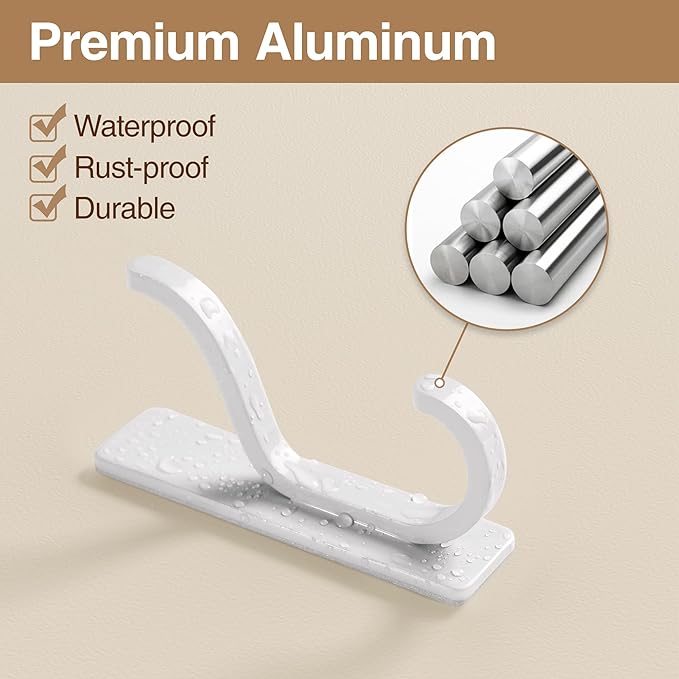 pickpiff Adhesive Wall Coat Hooks - Image 2