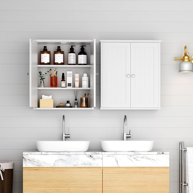 Shintenchi Bathroom Wall Medicine Cabinet - Image 4