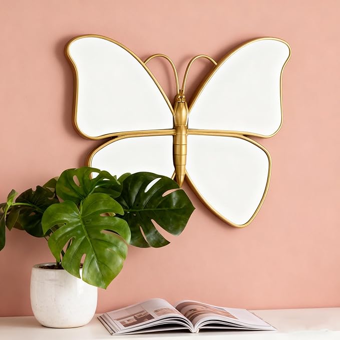 Decorative Butterfly Wall Mirror - Image 3