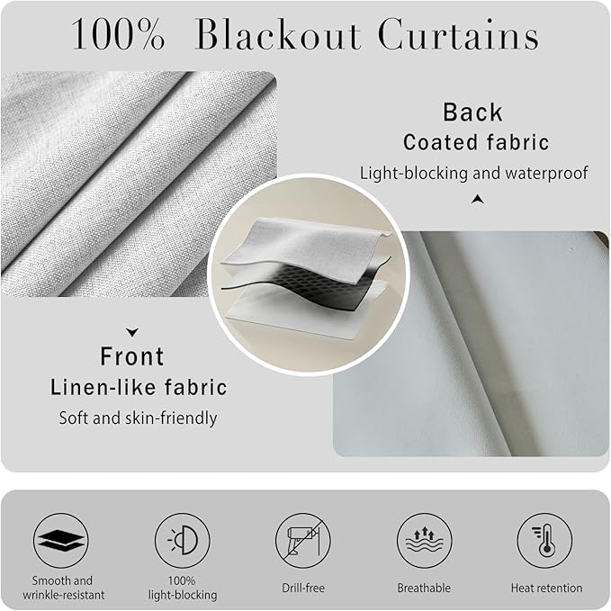 No-Drill 100% Blackout Shade - Image 4