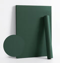 Dimoon 394''x17.7'' Dark Green Peel and Stick Wallpaper Contact Paper Modern by DIYYOURMOON