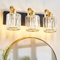 Modern Crystal Bathroom Vanity Lights, Crystal Wall Lighting by AIXIALIN
