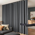 Room Divider Curtains Flexible Ceiling Tracks set Curtain track Ceiling Mount by Hoeflife
