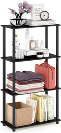 Furinno Turn-N-Tube 4-Tier Multipurpose Shelf Display Rack, Round Tubes by Furinno-FitsYourSpaceFitsYourBudget