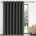 Joydeco Blackout Patio Sliding Door Curtains 84 Inches Long, Grommet Privacy by JOYDECO