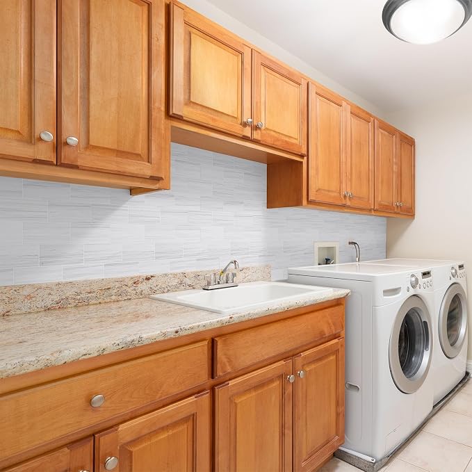 StyloVue 4 Pieces Peel and Stick Backsplash - Image 9
