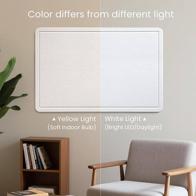 Lightomorrow Bulletin Board, 36 x 24 inches Felt Board - Image 2