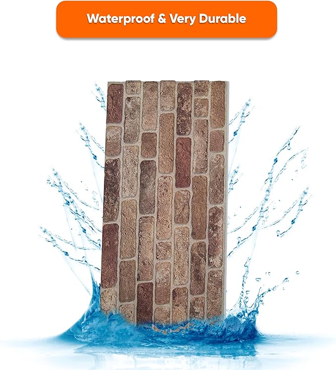 IZODEKOR 3D Wall Panels Brick Effect - Image 6