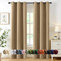 MIULEE Blackout Curtains for Bedroom Living Room 2 Panels, Thermal Insulated by MIULEE