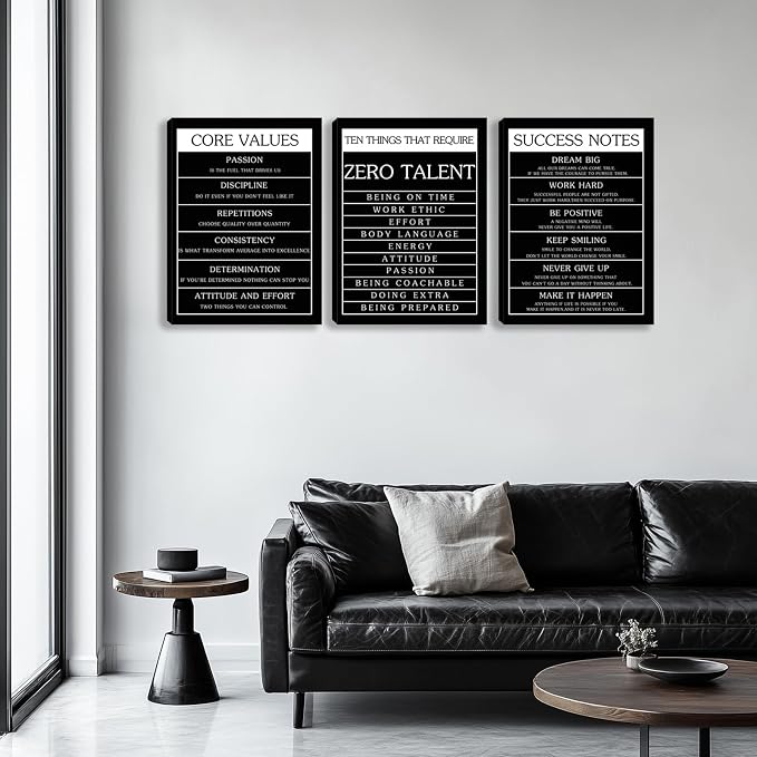 Motivational Wall Decor Paintings Inspirational Office Wall Decor Posters - Image 3