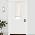 LazBlinds No Tools No Drill Bamboo Roller Shades, Cordless Bamboo Blinds by LazBlinds