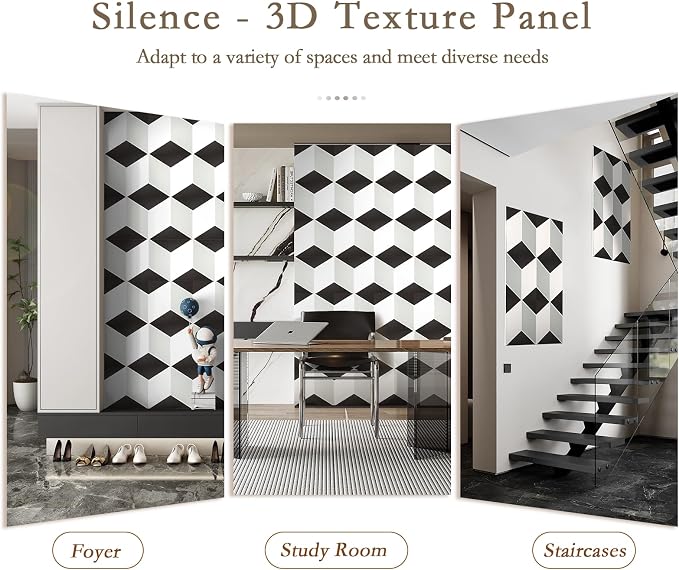 12Pack Acoustic Panels, Self-Adhesive Sound Proof Panels - Image 6