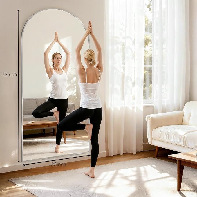 Oversized Full Length Mirror, Room Decor Big Full Body Mirror - Image 6