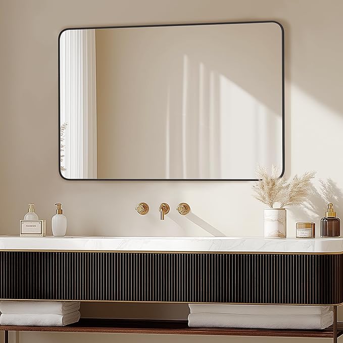 Delma Bathroom Mirror, High-Definition Vanity Mirror, Versatile Mirror - Image 3