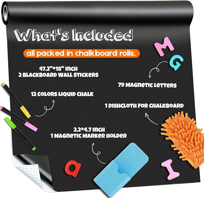Magnetic Chalkboard Contact Paper - Image 2