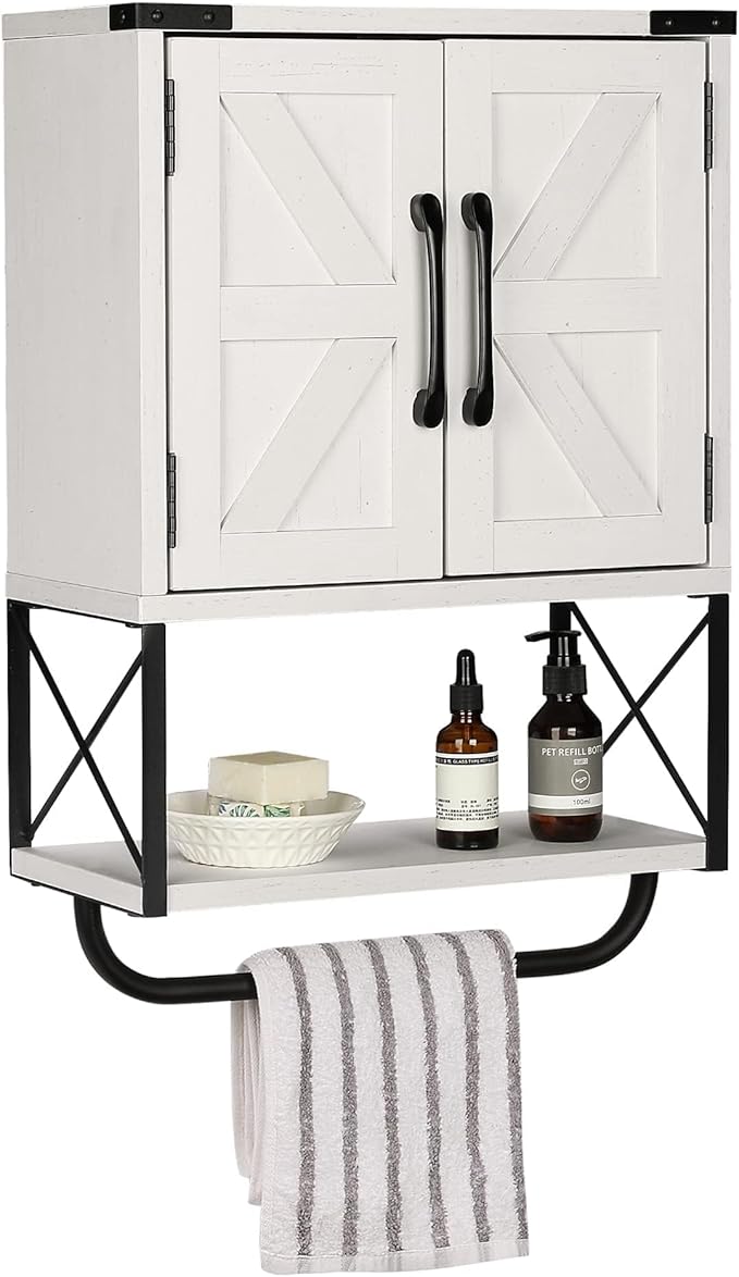 RUSTOWN Farmhouse Rustic Medicine Cabinet by RUSTOWN
