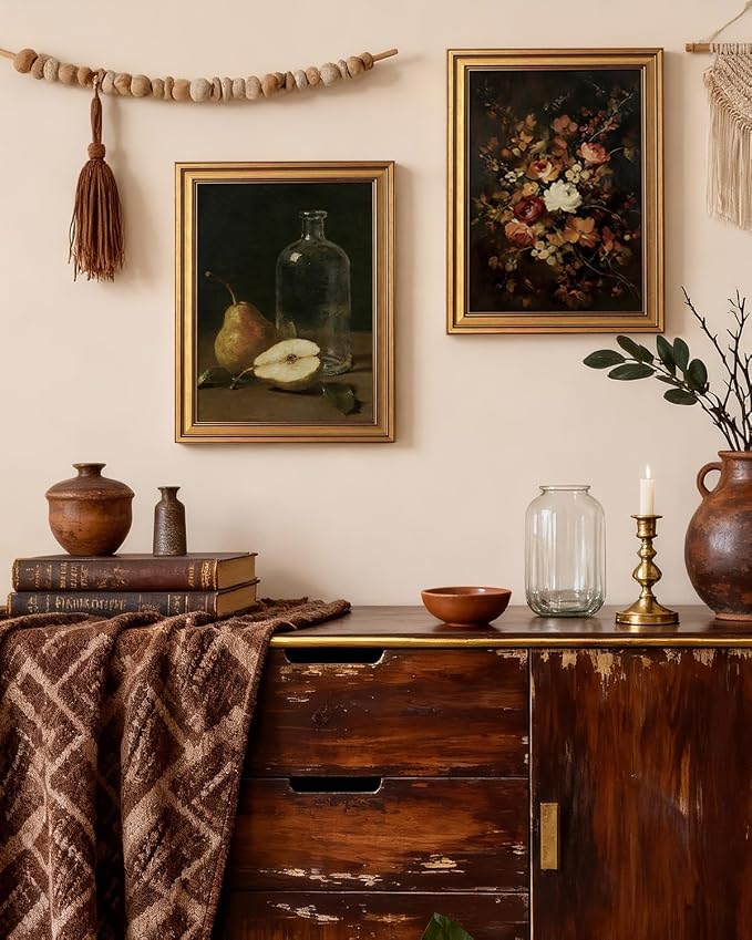 VIYYIEA Vintage Gold Framed Wall Art - Image 5
