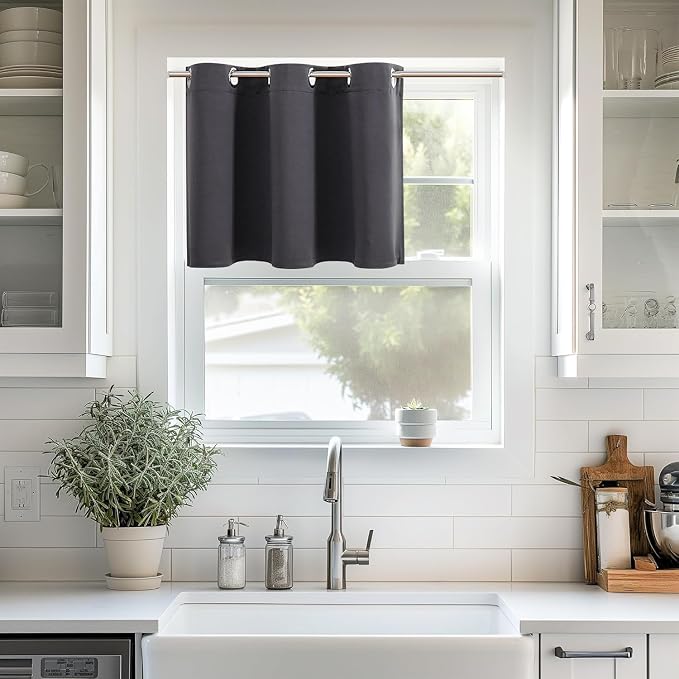 ChrisDowa Blackout Curtains 36 Inches Long - Image 5