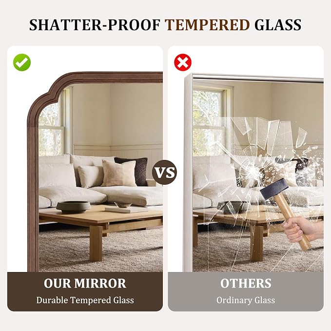 WallBeyond Wood Bathroom Mirrors - Image 6