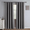 IGEMAEVE Blackout Curtains 84 Inch Length 2 Panels Set, Rod Pocket Energy by IGEMAEVE