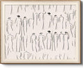 VIYYIEA Framed Wall Art for Living Room, Sketch Canvas Prints, Minimalist Home by VIYYIEAART