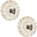 Weysat 2 Pcs Vintage Hooks for Wall Wood Farmhouse Towel Hooks Shabby Chic Wall by Weysat