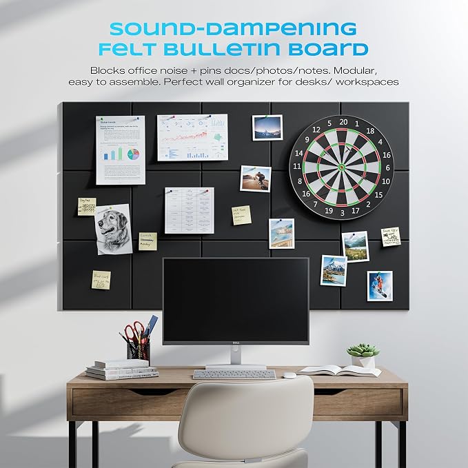12 Pack Self-Adhesive Acoustic Panels, Soundproof Wall Panels - Image 4