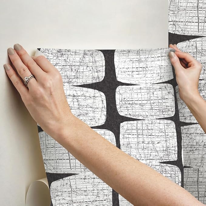 RoomMates RMK12348PL Mid-Century Beads Peel and Stick Wallpaper - Image 8