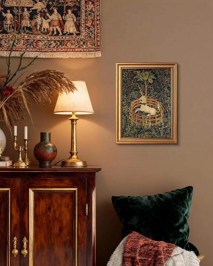 VIYYIEA Vintage Gold Framed Wall Art - Image 5