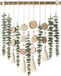 Artificial Eucalyptus Wall Decor Fake Greenery Leaves Stems Wall Hanging Plants by GIAUMA