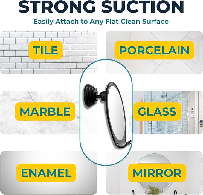 HONEYBULL Fogless Shower Mirror - Image 3