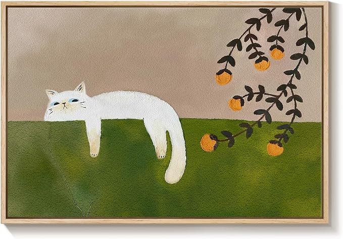 Framed Neutral and Green Wall Art - Image 8
