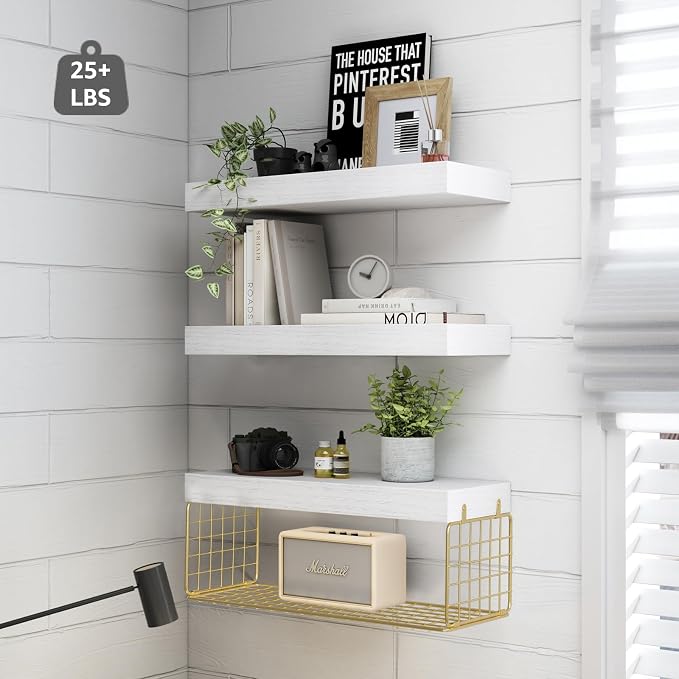 QEEIG Bathroom Shelves Over Toilet - Image 4