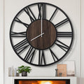 LEIKE Extra Large Wall Clocks, Silent Little Ticking, Battery Operated Vintage by LEIKEWALLCLOCK