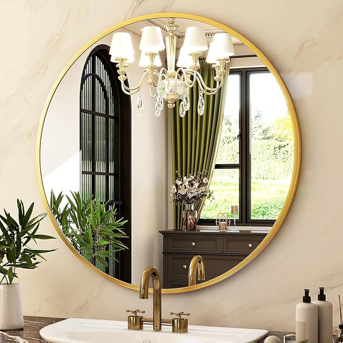 HARRITPURE 28" Round Mirror - Image 7