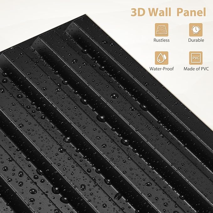 Heikki 30 Pack 3D Wall Panel for Interior Wall Décor, PVC Flower Textured Wall - Image 2