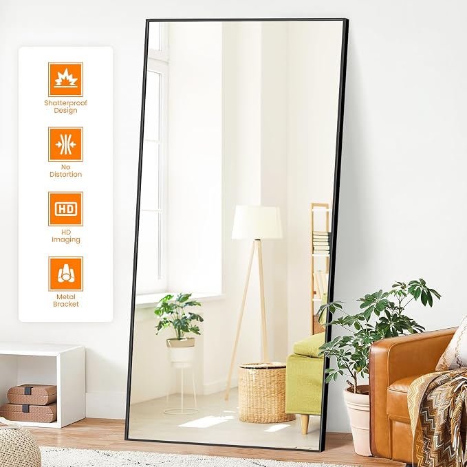 TRAHOME Full Length Mirror, Living Room, Dressing Room - Image 2