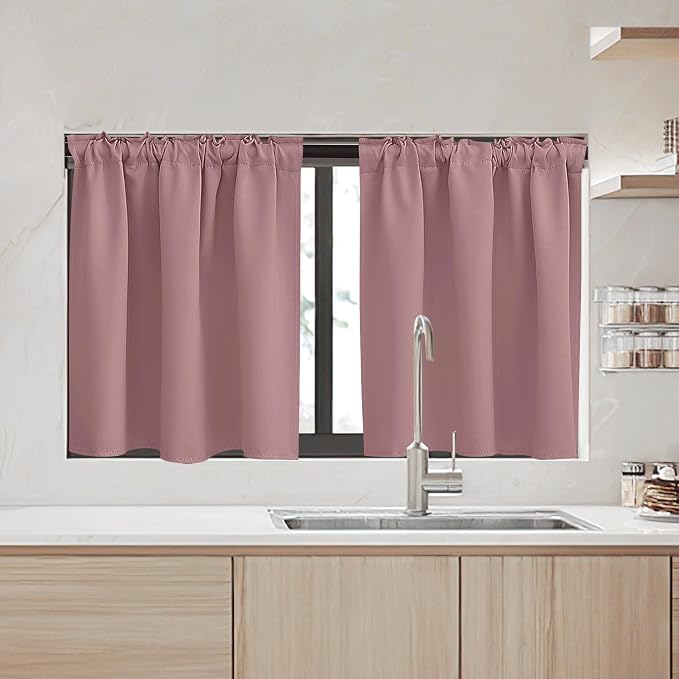 RYB HOME Small Window Curtains by RYBHOME