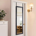 48"x14" Door Mirror, Rustic Full Length Mirror, Over The Door Hanging Mirrors by Unknown