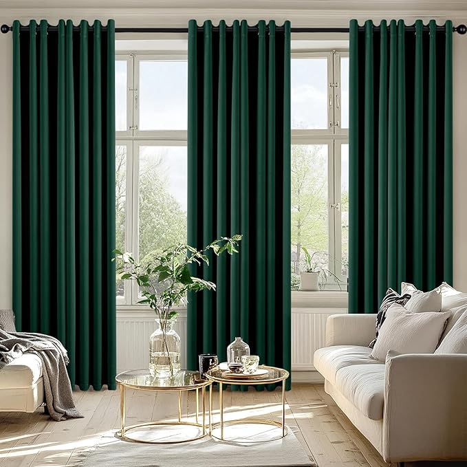 MIULEE Blackout Curtains for Bedroom Living Room 2 Panels, Thermal Insulated - Image 6