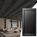 WOWSTAR 12-Pack 2x4ft Drop Ceiling Tiles, Waterproof Glue up Ceiling Panels by WOWSTAR