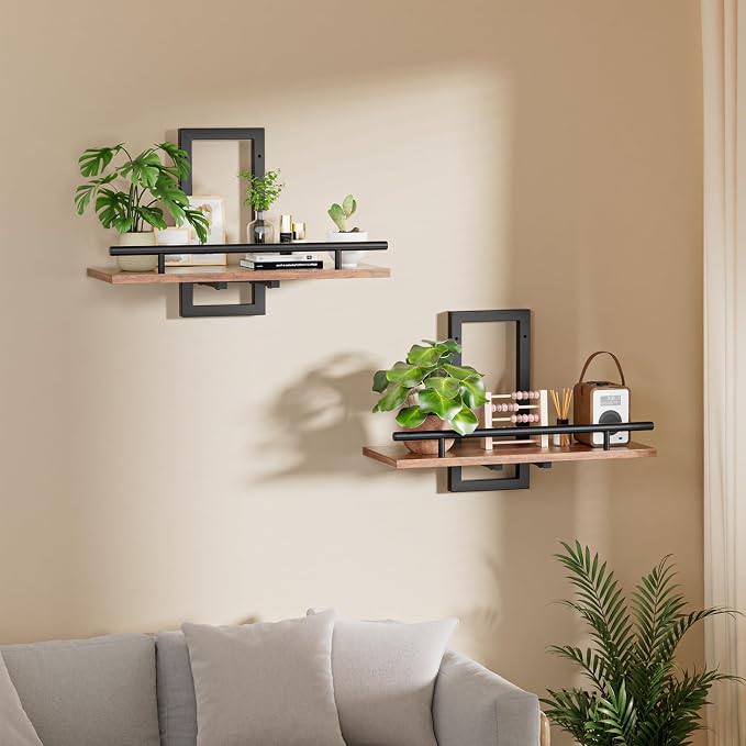Sbosbo Floating Shelves for Wall, Plant Shelf Indoor, Wall Planters for Indoor - Image 2