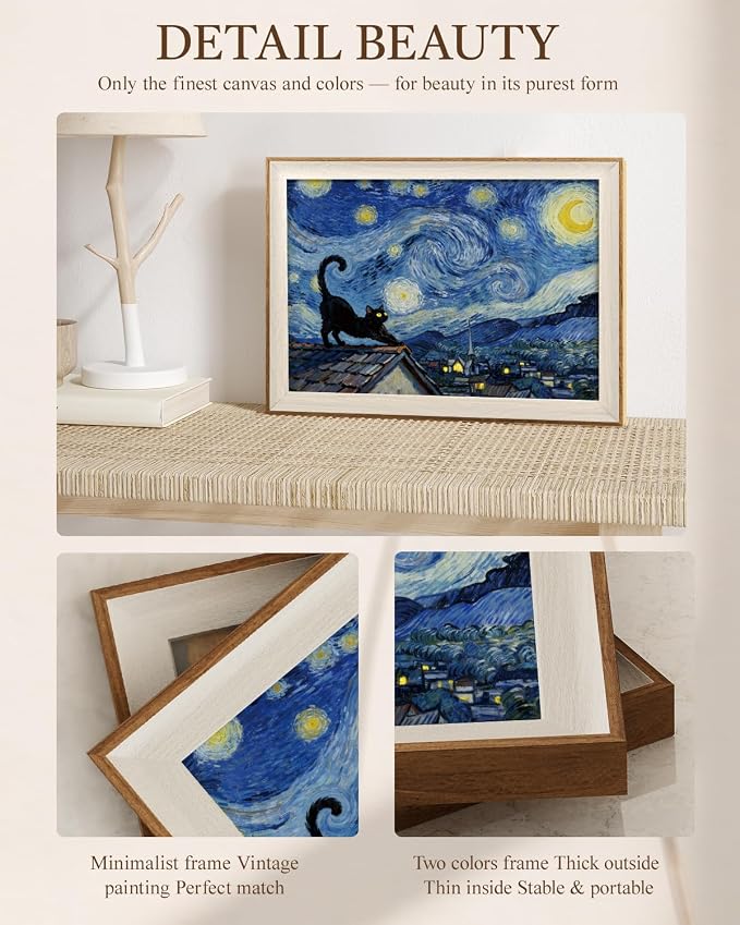 VIYYIEA Vintage Framed Wall Art - Image 3