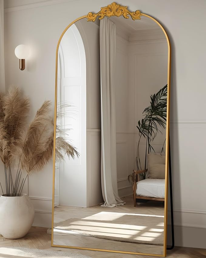 Antok Arched Full Length Mirror, Full Body Mirrors - Image 3